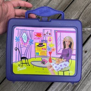Vintage 2001 Barbie Lunch Box